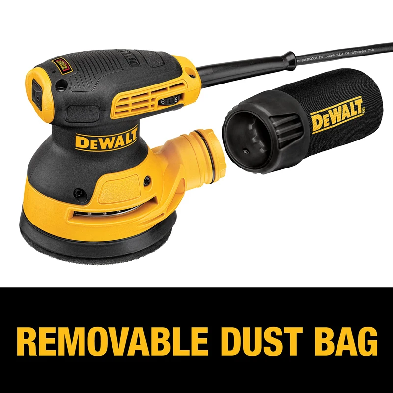 Imagem -03 - Dewalt-lixadeira Orbit Random Velocidade Variável Ferramentas Elétricas Dwe6423 20volts 5