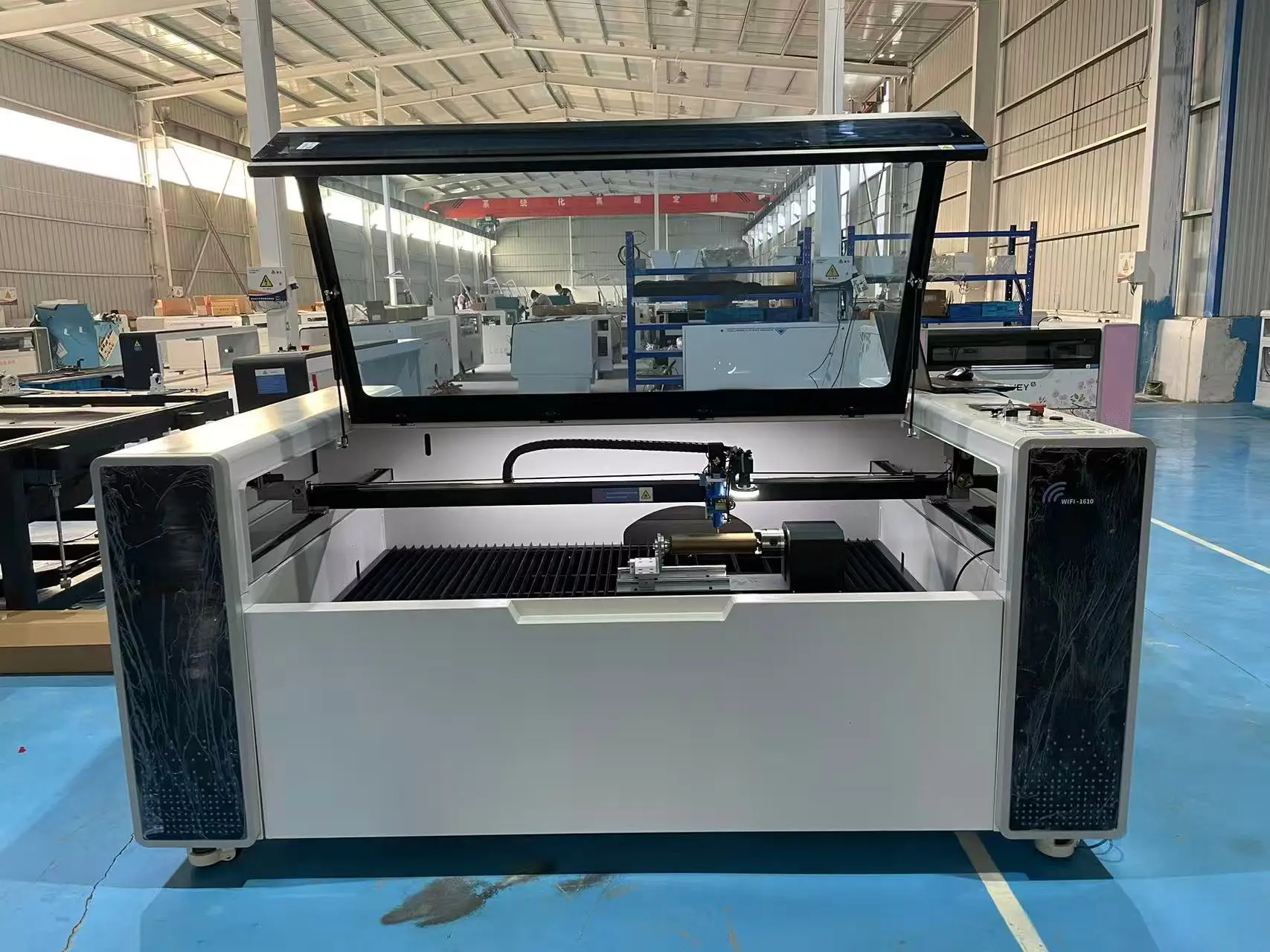 Reci Long Life 1390 Multilingual Controller CO2 Laser CNC Engraving Machine for Wood Cutting Best Details Cheap Laser Machine