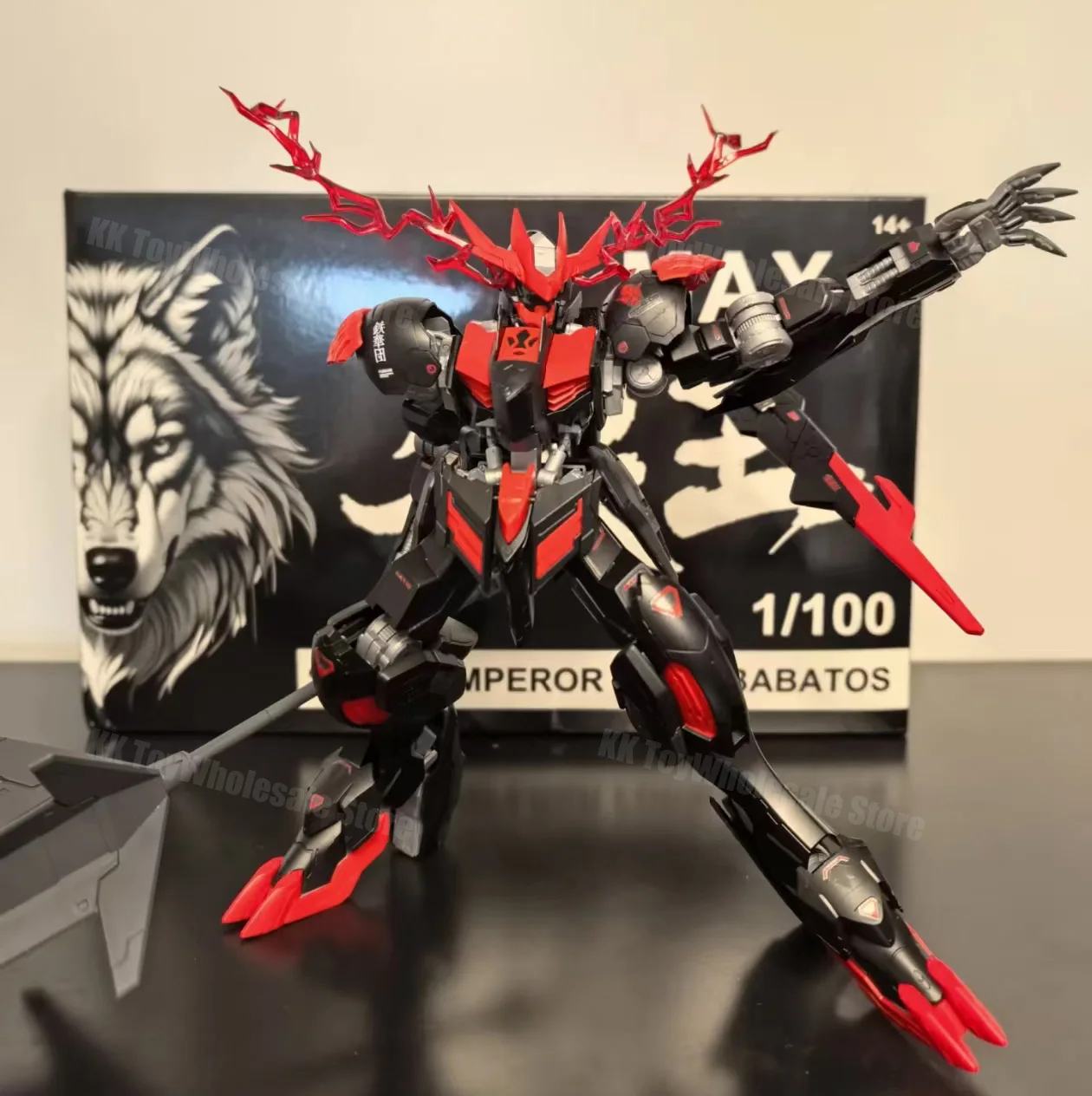 In Magazzino Max Modello TV03 1/100 Asw G 08 Barbatos Lupus Rex Modello di Montaggio Kit Anime Action Figure Robot Modello di Plastica Regali Giocattoli