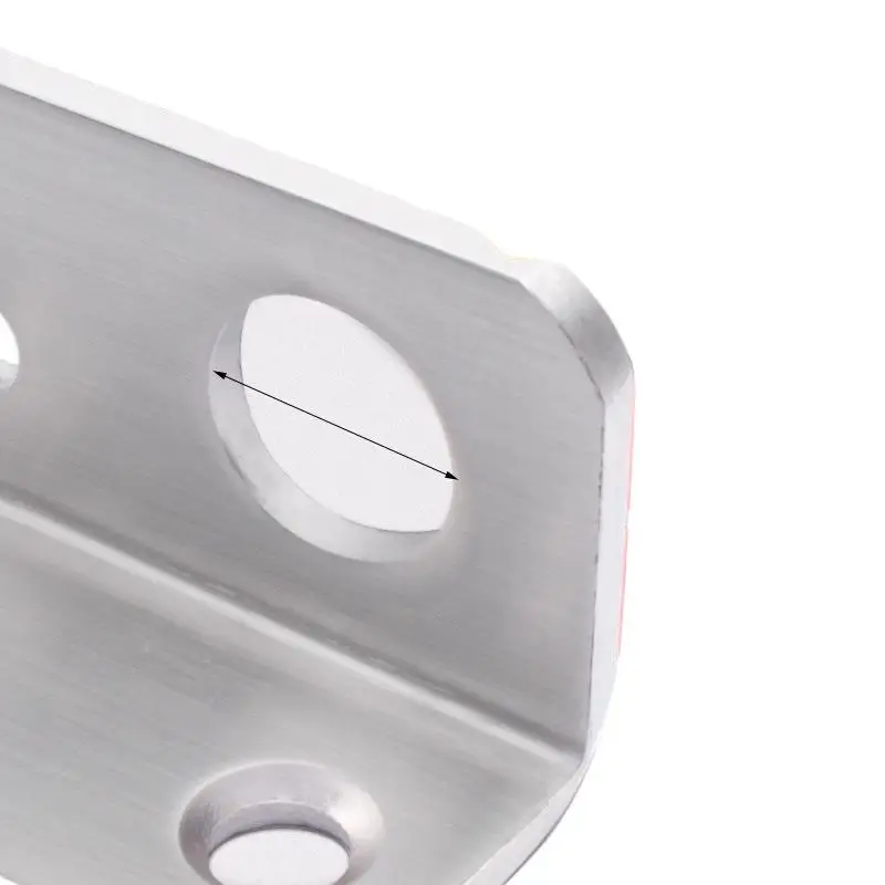 دعامة قفل باب الأمان من الفولاذ المقاوم للصدأ - مزلاج سميك مضاد للسرقة لأبواب المنزل والخزانة، تصميم مقاوم للعبث