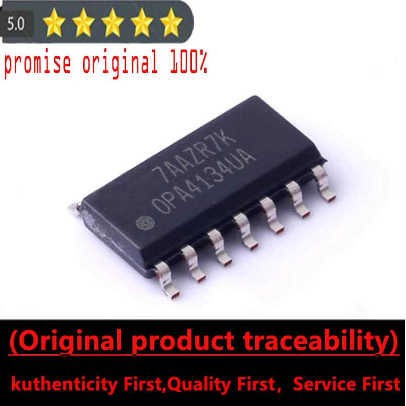 

Commitment to Original 100% OPA4134UA Four Way High Performance Fever Audio Operational Amplifier SOP-14