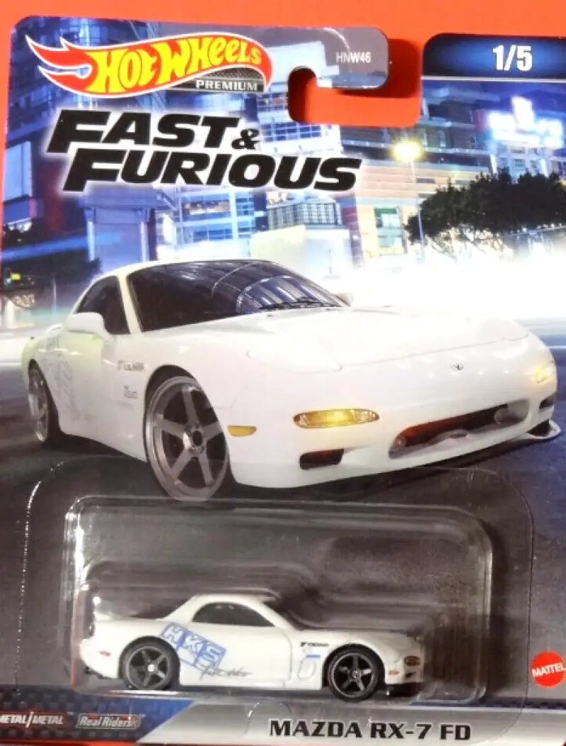 Hot Wheels 1:64 Fast & Furious nissan skyline GTR34 Porsche  Mazda rx-7 camaro jeep grand cherokee Collect diecast alloy models