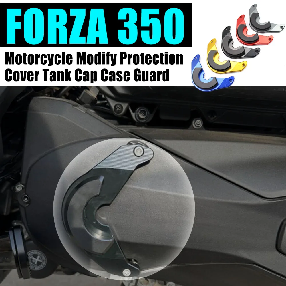 

Мотоциклетные аксессуары для HONDA FORZA350 FORZA 350 CNC, алюминиевая защитная крышка, крышка резервуара чехол Guard 2020 2021