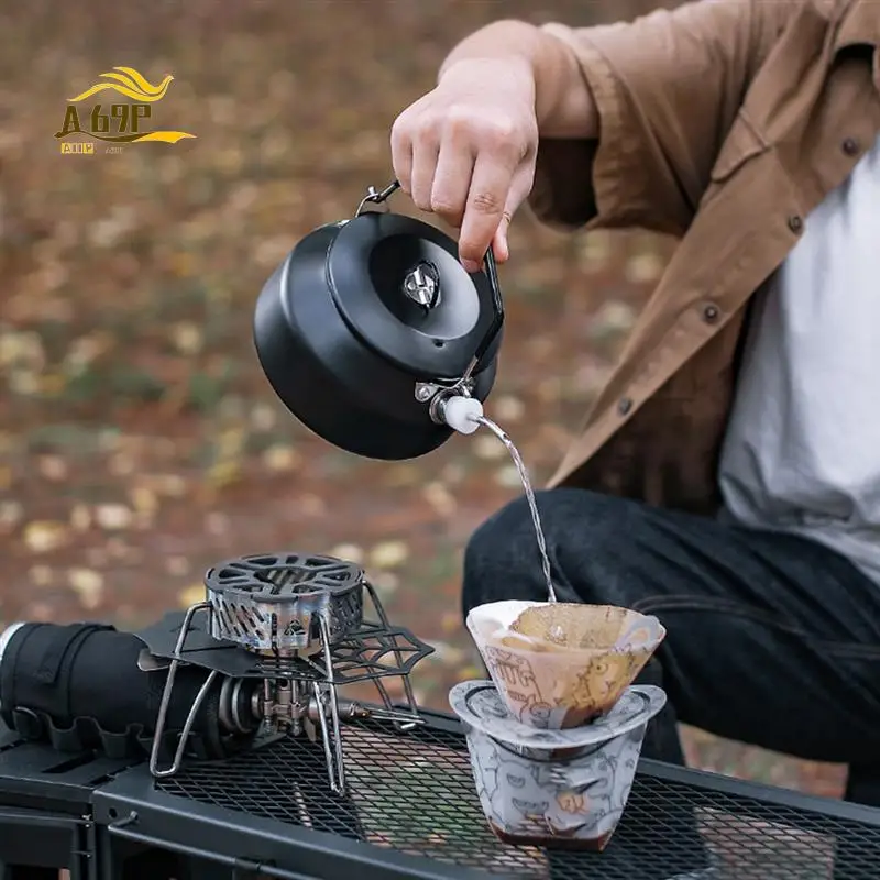 

A69P-Outdoor Kettle Kitchen Kettle Professional Kettle Outdoor Accessories Kettle Stainless Steel Camping