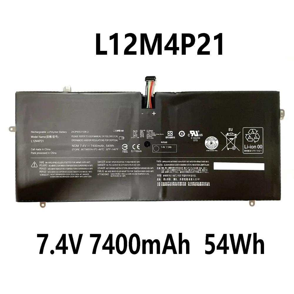 L12M4P21 L13S4P21 54Wh 7400mAh 7.4V Laptop Battery For Lenovo Yoga 2 Pro 13