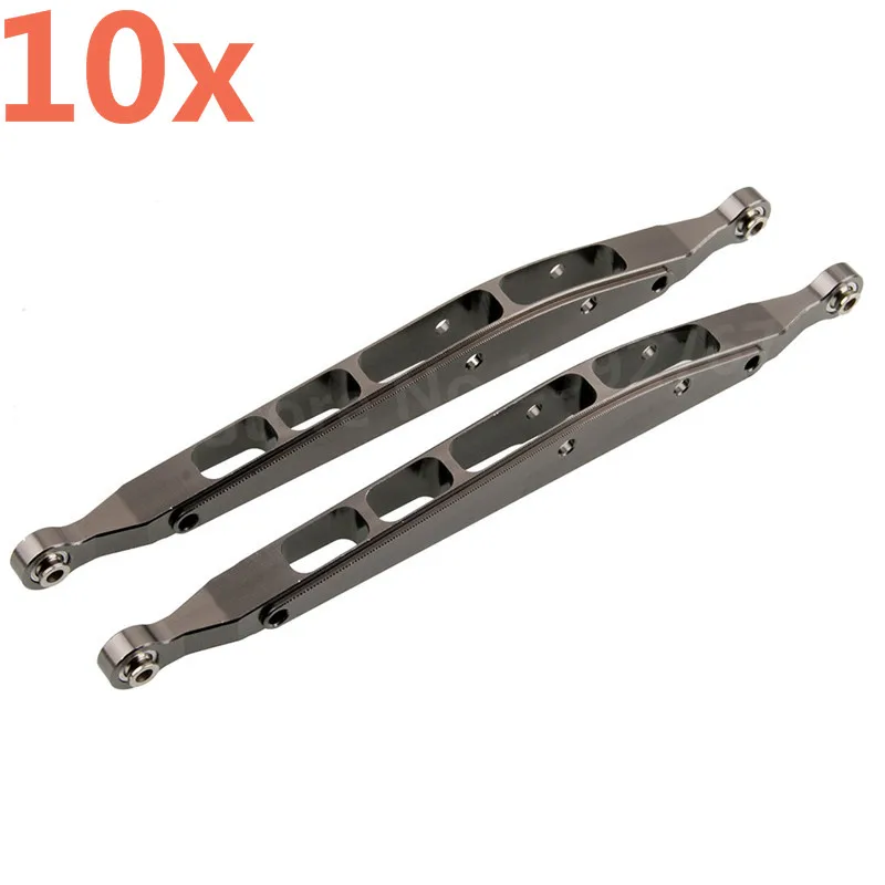 

10Pcs RC Aluminum Rear Lower Link For 1/10 Scale Models Remote Control Cars AXIAL SCX10 Yeti Rock Racer Crawler AX90026 AX90025