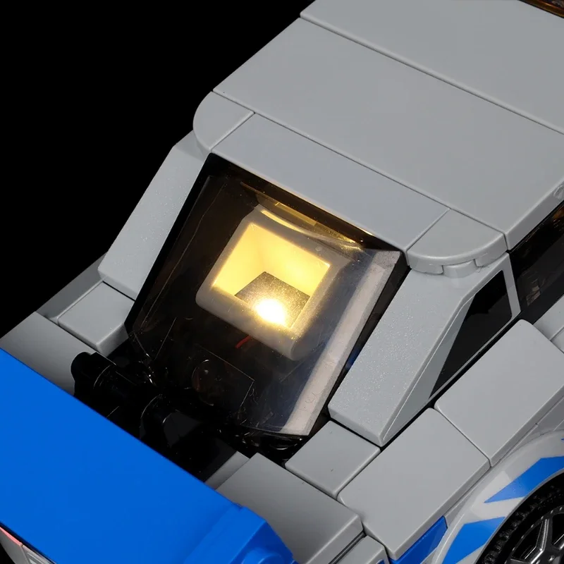 LED Light Set for LEGO 2 Fast 2 Furious Nissan Skyline GT-R R34 Speed Champions 76917 Building Blocks