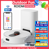 ROIDMI EVE ROOK Vacuum Cleaner Robot Suction Station 5000Pa Vacuum Robot Mopping for Pet Hair Self-cleaning App Voice Control