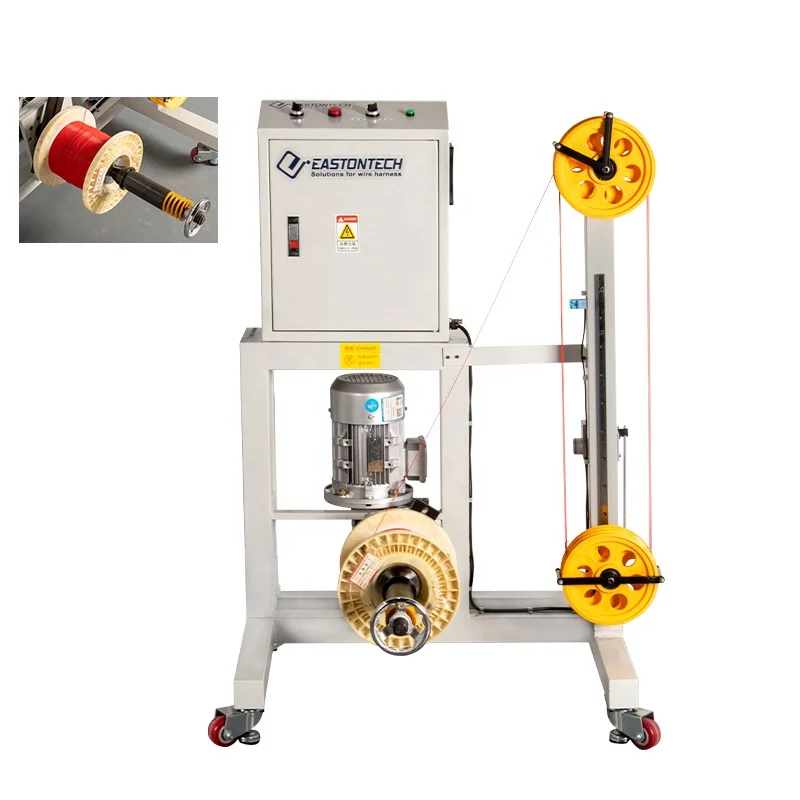 

EW-1420 Automatic Cable Wire Pay Off Wire Feeding Machine Automatic Cable Coiling Machine For Wire Cutting And Stripping Machine