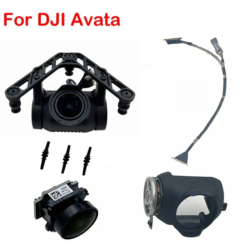 

Gimbal Parts for DJI Avata Camera Lens Chip Ptz Signal Cable Gimbal Frame Damping Cushion Shock-Absorbing Ball