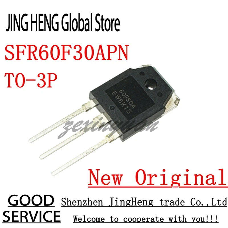 5PCS 100% New Original SFR60F30APN SFR60F30APS SL60F30A 60F30A TO-247 Fast Recovery Diode 60A 300V