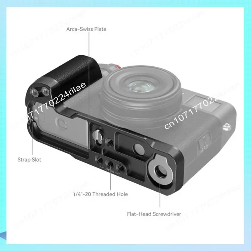 A17Z Camera  Cage For Fujifilm X100VI / X100V L-Grip 4556 Multifunction Portable Camera Grip Accessories