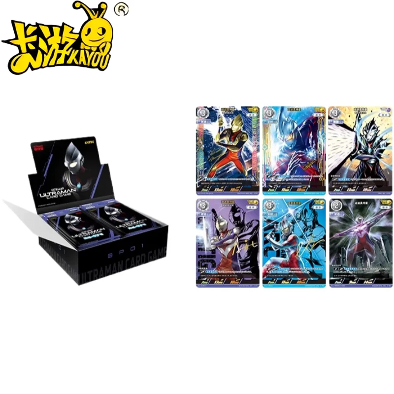 

Kayou Ultraman Cards Booster Pack Vol.1 — серия Guardian of Earth, официальная игра TCG, коллекционный подарок для мальчиков