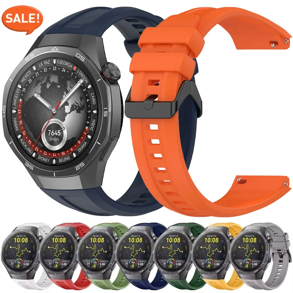 화웨이 워치 GT5 프로 46mm 호환 공식 밴드 교체 밴드 틈 없음 풀 커버 밴드 스트랩 GT5 프로 46mm에 적합