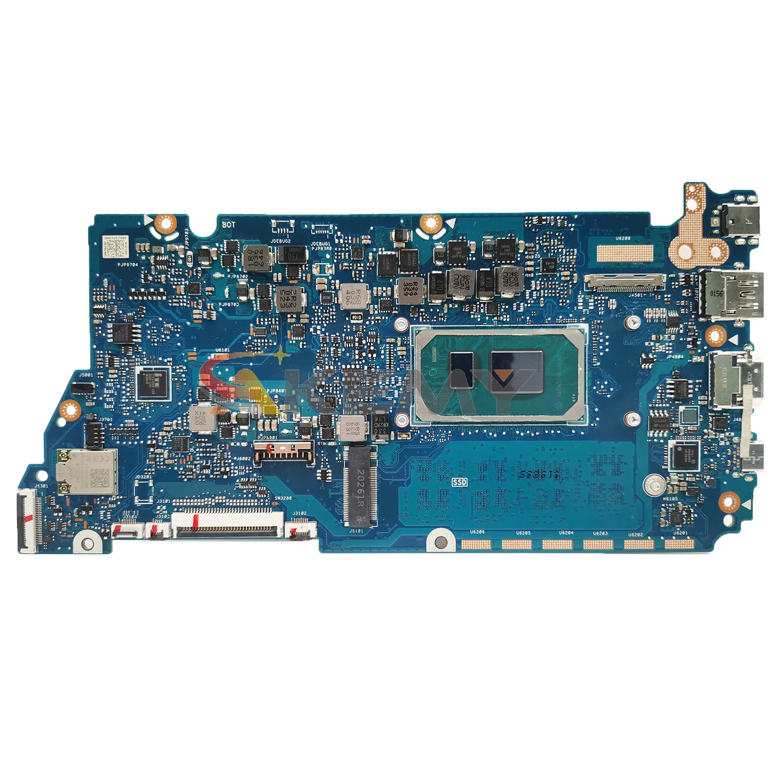 Notebook Mainboard For ASUS VivoBook X321EA S333E I333E Laptop Motherboard i5-1135G7 i7-1165G7 CPU 8G/16G RAM 100% testing