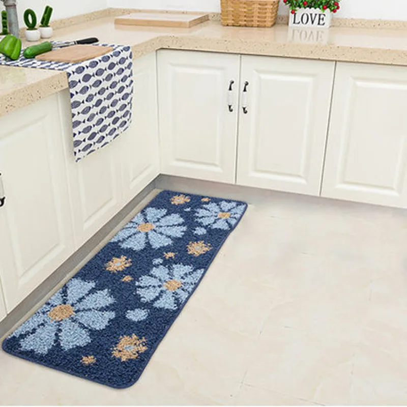 

Kitchen Mats for Floor Waterproof House Hold Soft Carpet Anti-slip Bath Mat Washable Durable Home Entrance Doormat Bedroom Decor