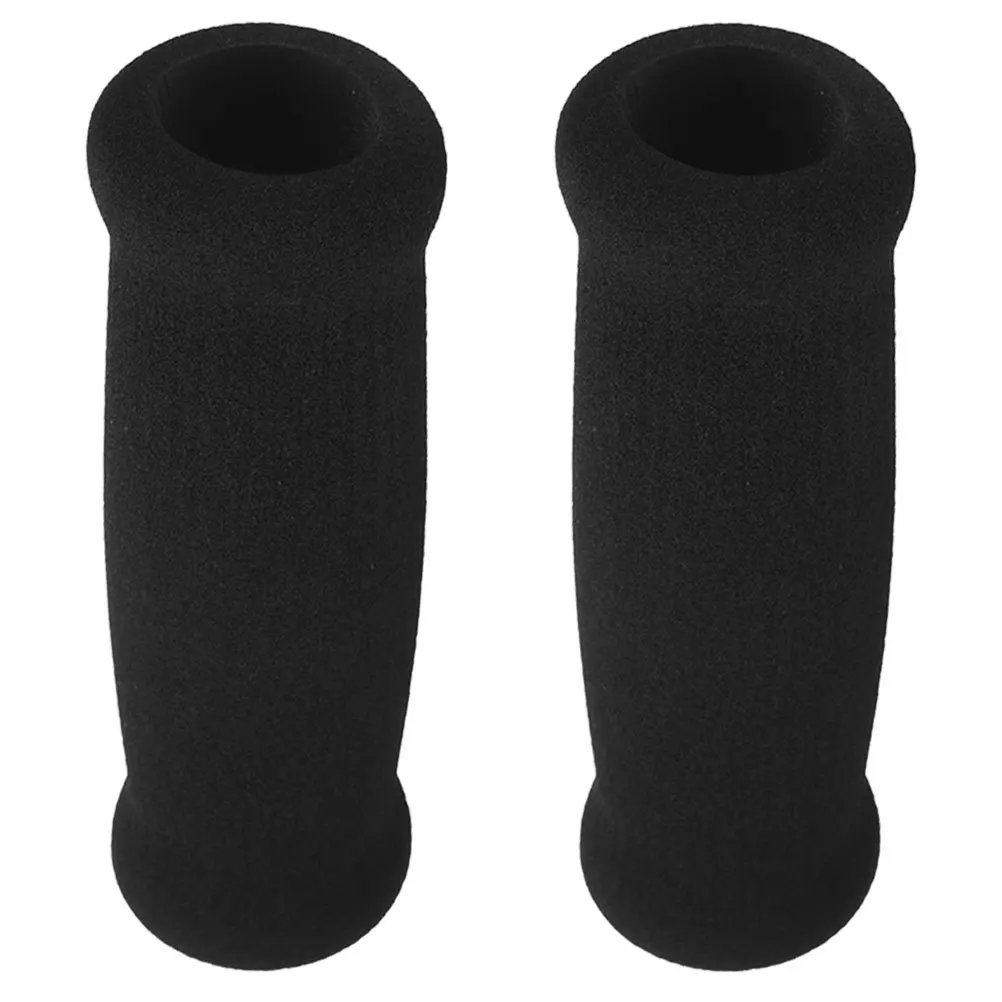 Non-Slip Crutch Handle Wraps 2Pcs Elderly Walking Replacement Thickened Sponge Hand Grips Support Accessory