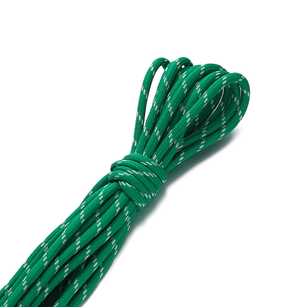 2-5Meter 5mm Kleurrijke multifunctionele handgeweven touw voor DIY Rugzak Hanger Telefoon Lanyard Craft Sieraden Maken Accessoires