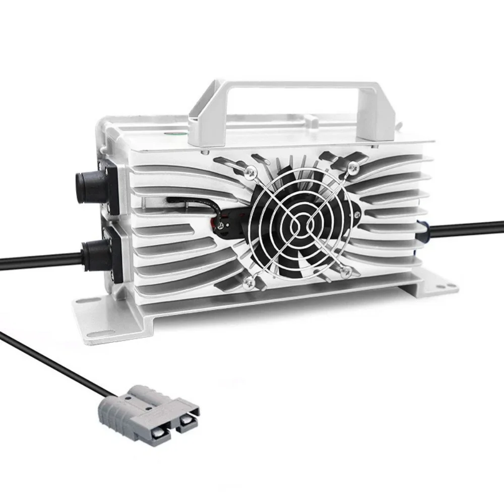 

Зарядное устройство для свинцово-кислотных аккумуляторов 48 В, 15 А с вилкой Anderson SB50 для клубного автомобиля EZGO Yamaha