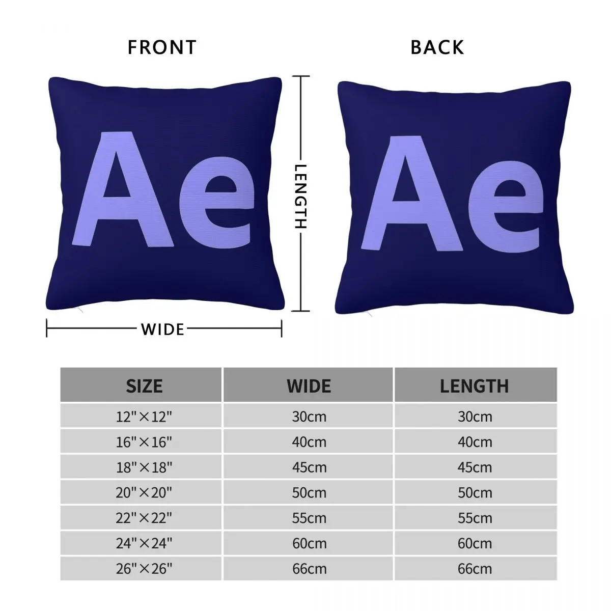 Adobe After Effect Square Pillowcase Polyester Linen Velvet Pattern Zip Decorative Pillow Case Sofa Seater Cushion Cover 45x45