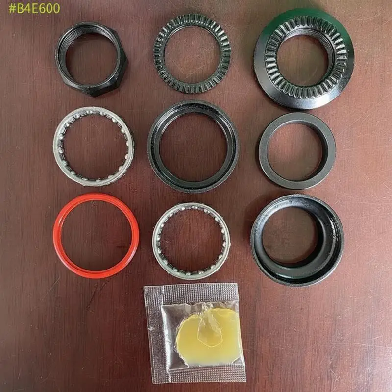 @*Folding Electric Bicycle Steel Bowl Set High Hardness Wearproof Sealed Rings for Portable E-Bike Maintenance Replacement