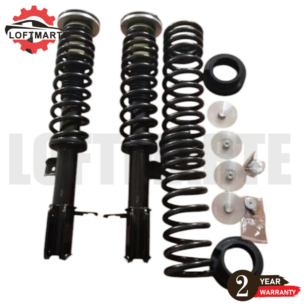 

High quality 4 Pcs Front Rear Air to Coil Spring Shock Strut Conversion Kit For Range Rover L322 03-12 RNB000750 RNB000740