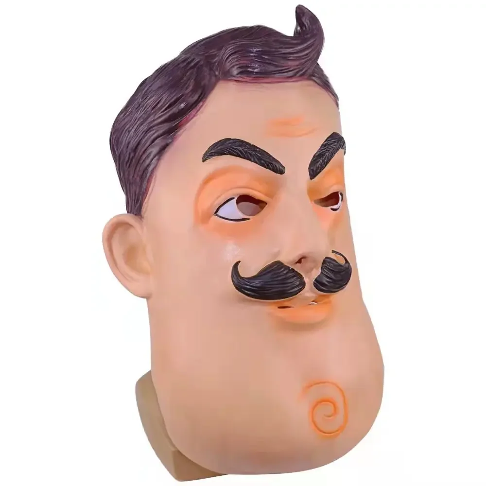 Neighbor Uncle Mask Amazon Halloween Funny Mask Hello Neighbor Headset