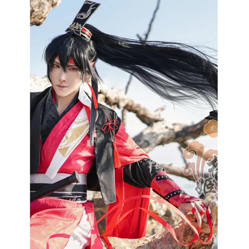 

Хэллоуин Косплей Qinghe Night Aine Косплей Красная веревка Qixi Фестивальная картина во времени Космический путешественник Стиль отами Древний костюм