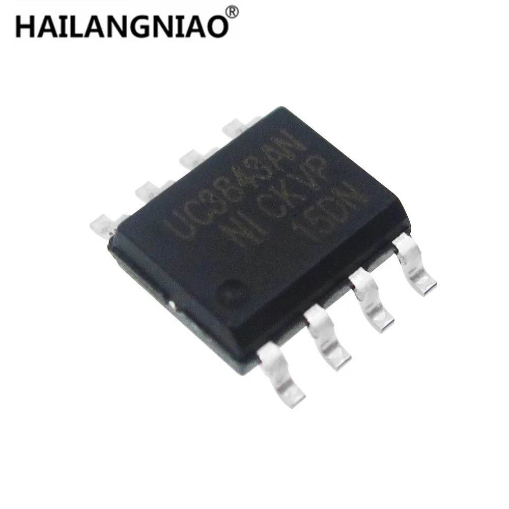 جديد 100 قطعة/الوحدة UC3843AN UC3843 3843 SOP8/DIP8