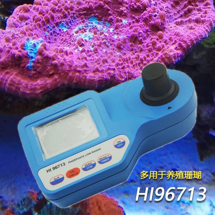 HI96713 phosphate (PO43-) concentration tester for coral cultivation in Hana, Italy