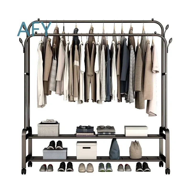 Clothes Clotheslines Shelf Wall Coat Rack for Wall Mount Dressing Room Commode Living Room Sofa Headboard Hanger Floor