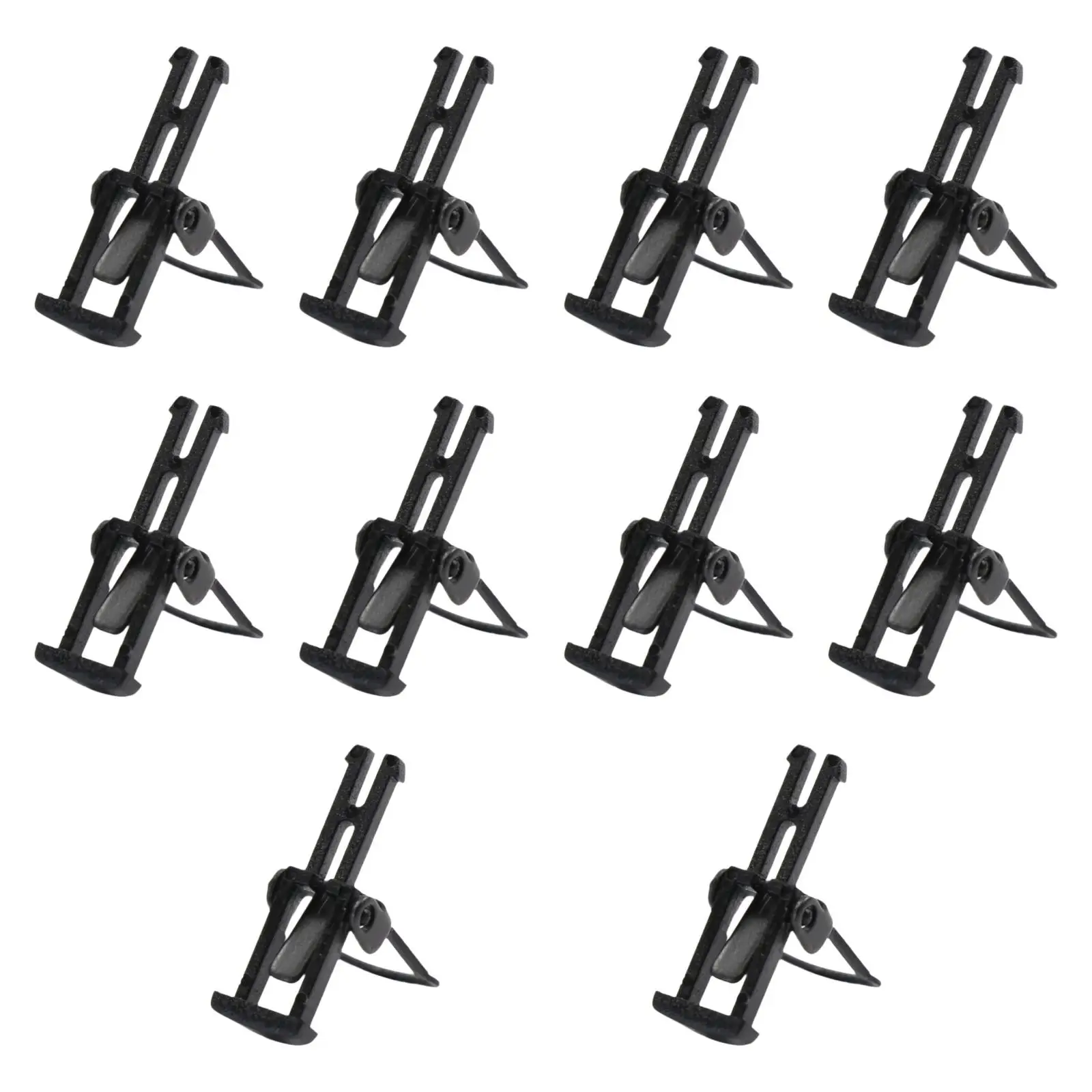 

10 Pieces Train Coupler Hook Hobby Train Accessory for 1/87 Scale DIY Accs