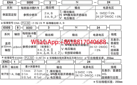 Rotary Encoder E50S8-1024-3-T-24 Quality Assurance