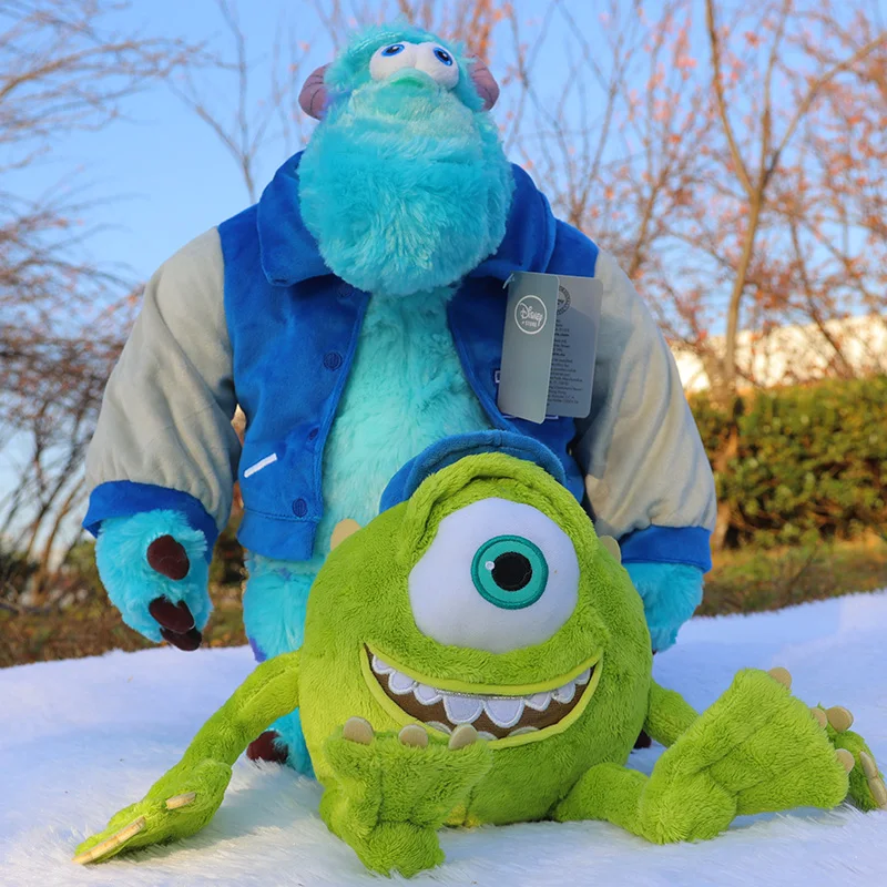 Large Mike And Sully Plush Toy Original Sullivan Dolls Monsters University Stuffed Sulley Michael Wazowski Gift For Girls Kids