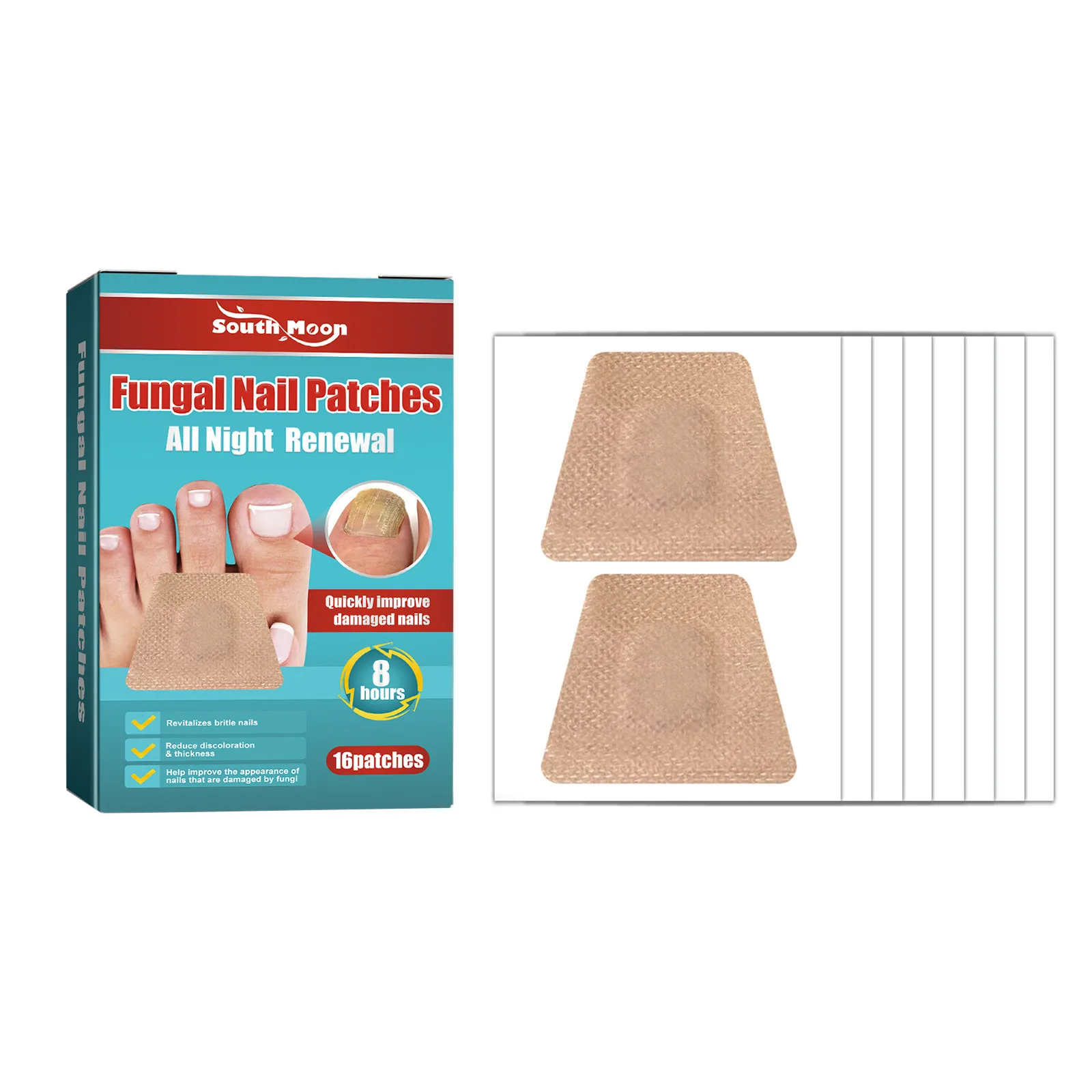 Toenail Fungus Patch, Fastacting Nail Care Patch For Fungus Under & Around Restores The Healthy Appearance Of Nails Gift Ideas