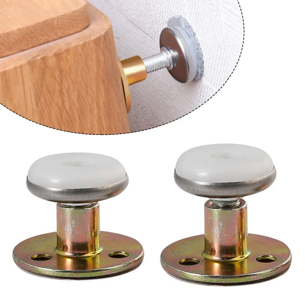 1Pc Bed Headboard Stopper Adjustable Threaded Bed Frame Anti-Shake Tool Cabinets Sofas Support Fixer Self-adhesive Stopper