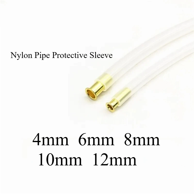 

4 6 8 10 12mm Brass tubing bushing nylon tubing oil core/tubing oil core Oil pipe fittings Compression Sleeve Fitting