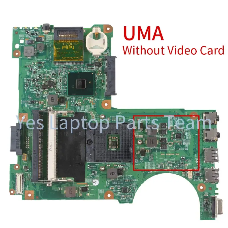 Imagem -03 - Placa-mãe do Portátil para Dell Inspiron N4030 Mainboard 102121 092592 09259-1 48.4ek01.01m 0r2xk8 48.4ek19.011 0h38xd