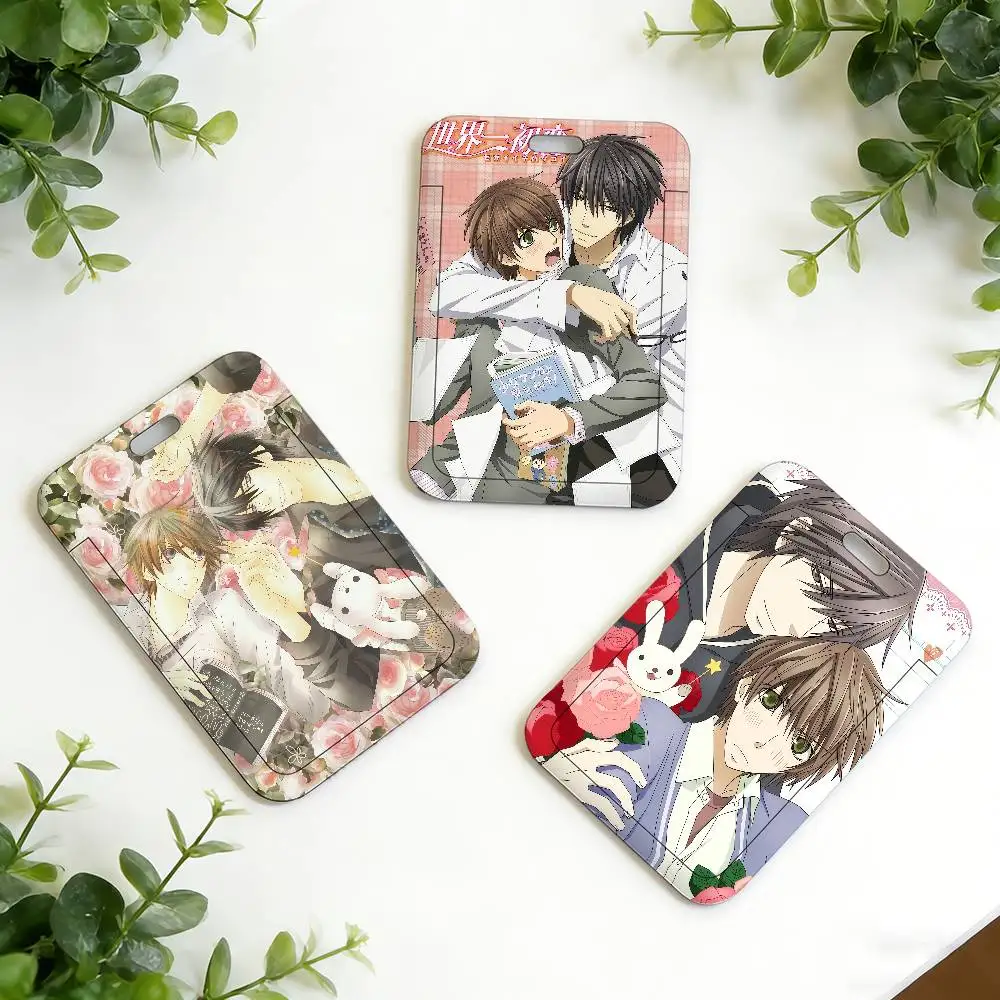 

Аниме-аксессуар S-Sekai-ichi Hatsukoi: держатель для ID-карты, шейный ремешок, подвеска, брелок для ключей, чехол для рабочего пропуска, подарок