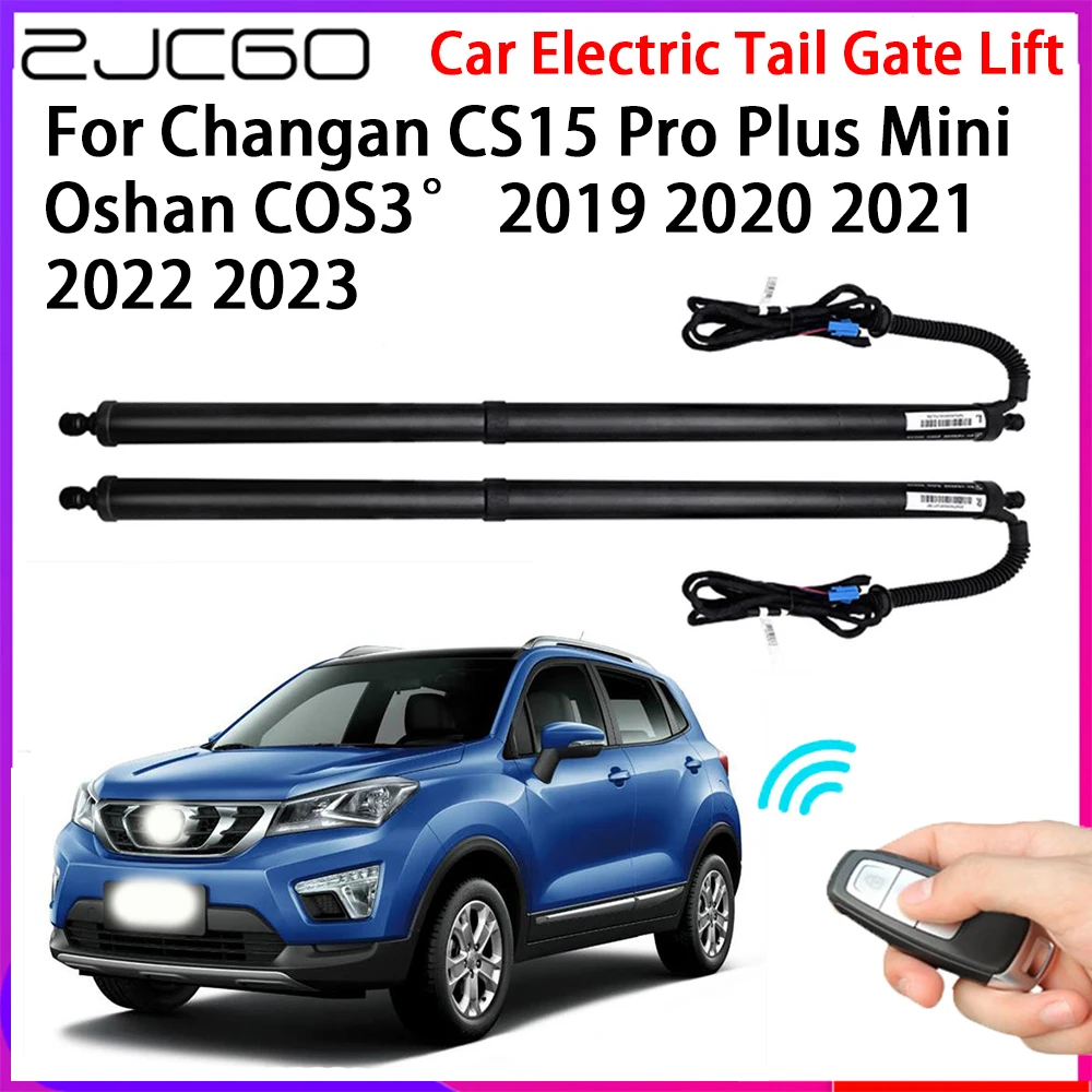 ZJCGO Car Automatic Tailgate Lifters Electric Tail Gate Lift Assisting for Changan CS15 Pro Plus Mini Oshan COS3° 2019~2023