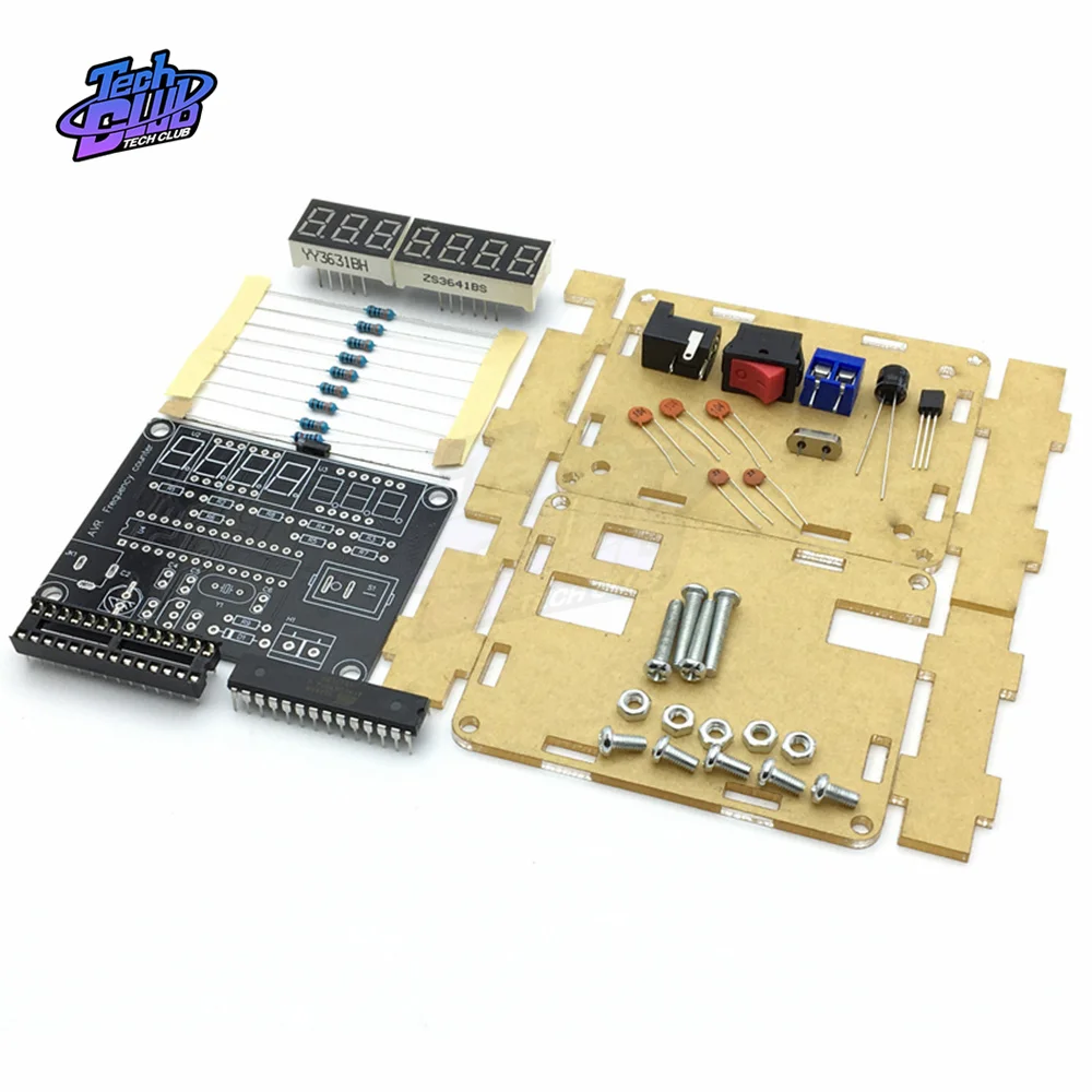 0.45Hz-10Mhz Frequentie Meter Frequentie Teller Avr Frequentie Met Shell Counter Cymometer Meting Elektrische Tool