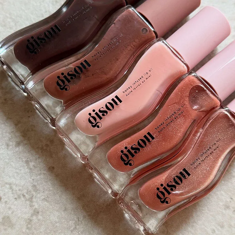 Gisou Hydraterende Glazed Plum Lip Balm Lip Oil Gloss Lipverzorging Voordelig voor de lippen Volumegevend Exfolierend Volumegevende Gloss - afbeelding 2