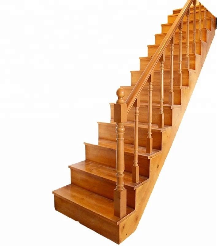 Customization Modern Style Solid Wood Corner Stairs Design for Family Indoor Use