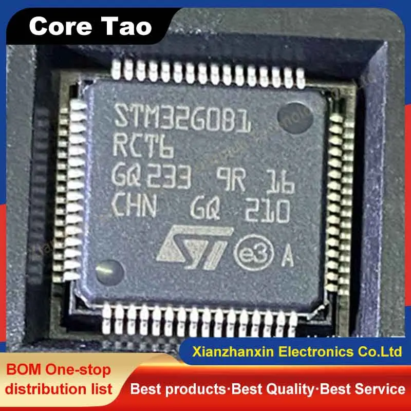 1~5pcs/lot STM32G0B1RCT6 STM32G0B1 LQFP-64 STM32 microcontroller microcontroller IC