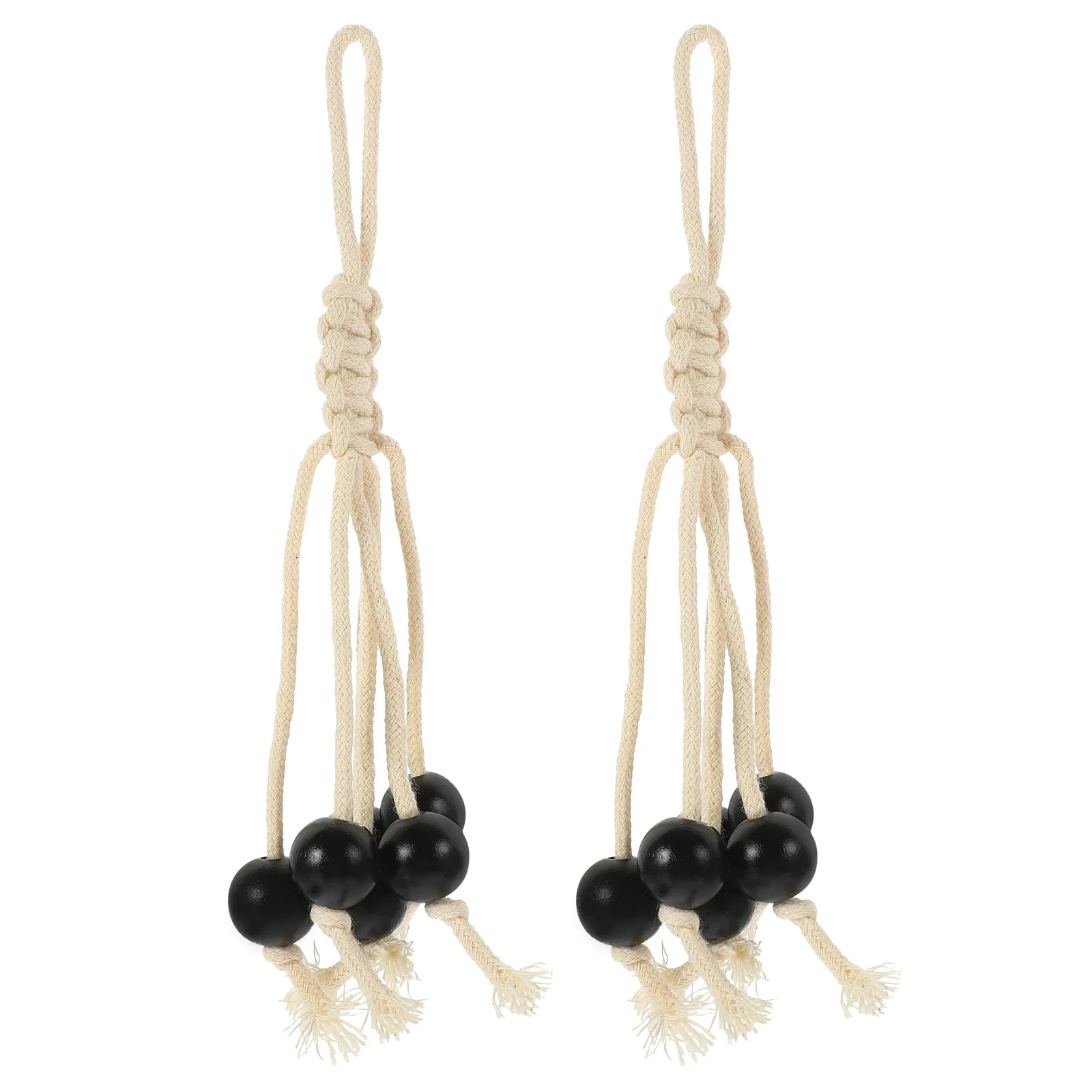 

Cotton Hanger Fresh Keeping Hook Macrame Holder Under Cabinet Hanging Kitchen Decor Hanging Beads Rope Vegetable Macrame Storage