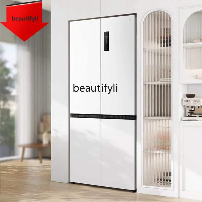 

A61 520 L T5 Cross Double-Door Ultra-Thin Large Capacity White Air Cooling Household Electric Refrigerator