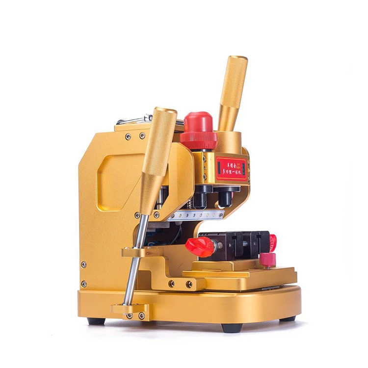 Nueva actualización de suministros de cerrajería, máquina cortadora de llaves automática eficiente