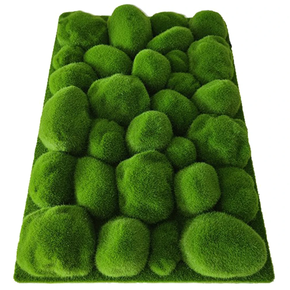 

Artificial Moss Decor Faux Green Moss Lightweight Simulation Turf for Garden Wall Potted Plants DIY Mini Garden Landscape