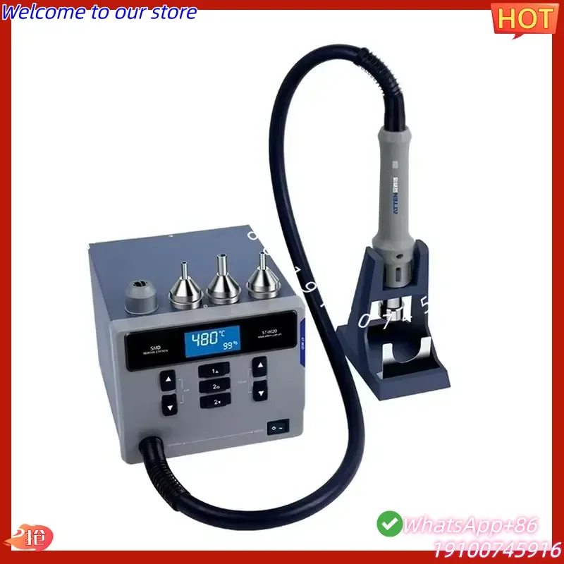 2026 Durable ATTEN ST-862D Hot Air Desoldering Station Adjustable Temperature Air Volume for Circuit Board Maintenance