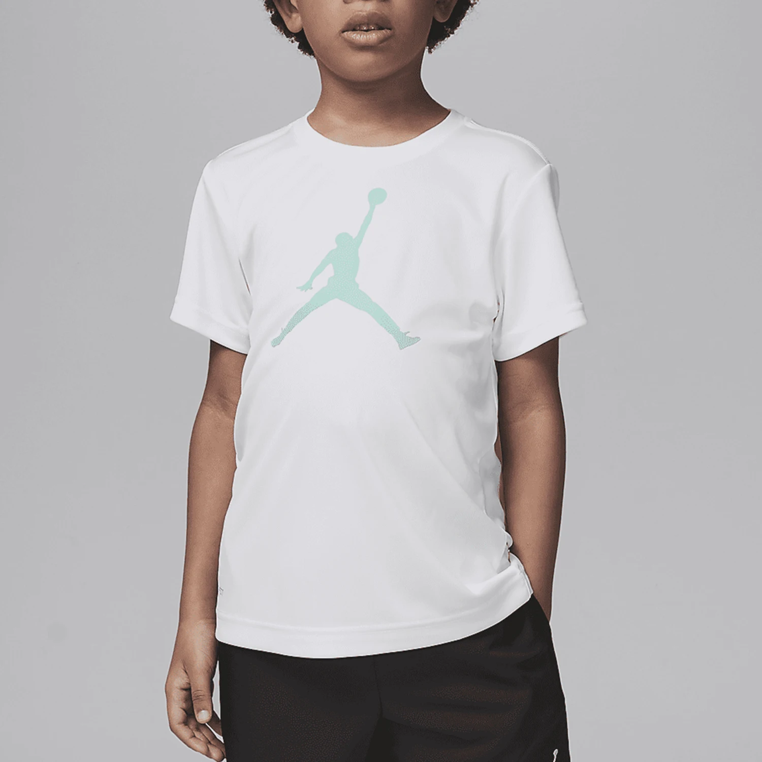 

Nike genuine JORDAN children's sports breathable training breathable short sleeved HA2892-102
